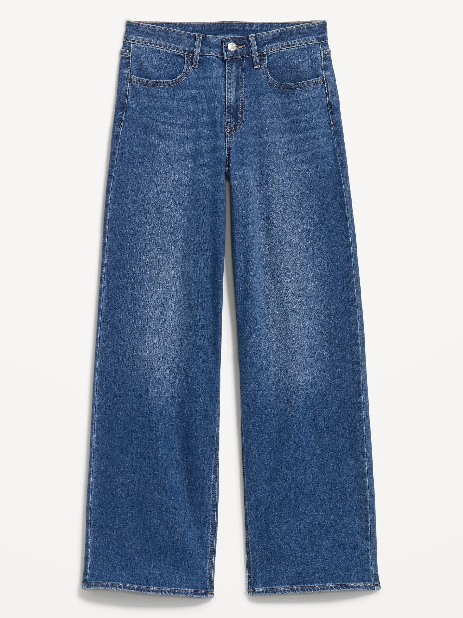 High-Waisted Wow Wide-Leg Jeans