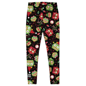 Holiday Robots Leggings