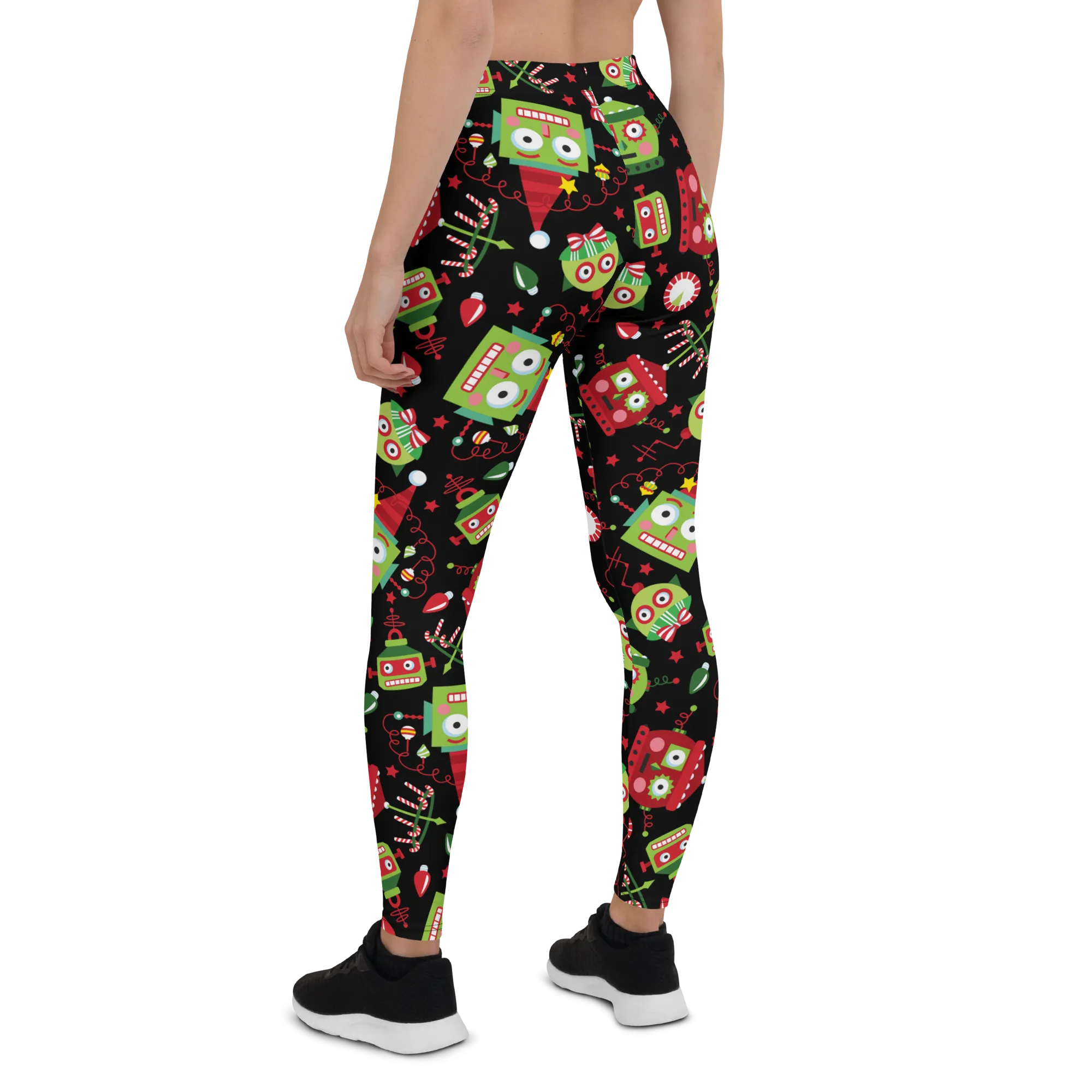 Holiday Robots Leggings
