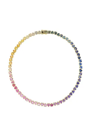 I Heart Rainbows Necklace