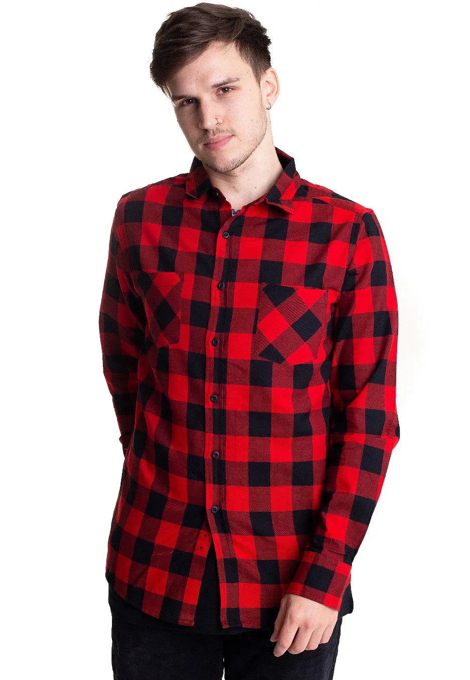 Impericon - Checked Flanell Black/Red - Shirt