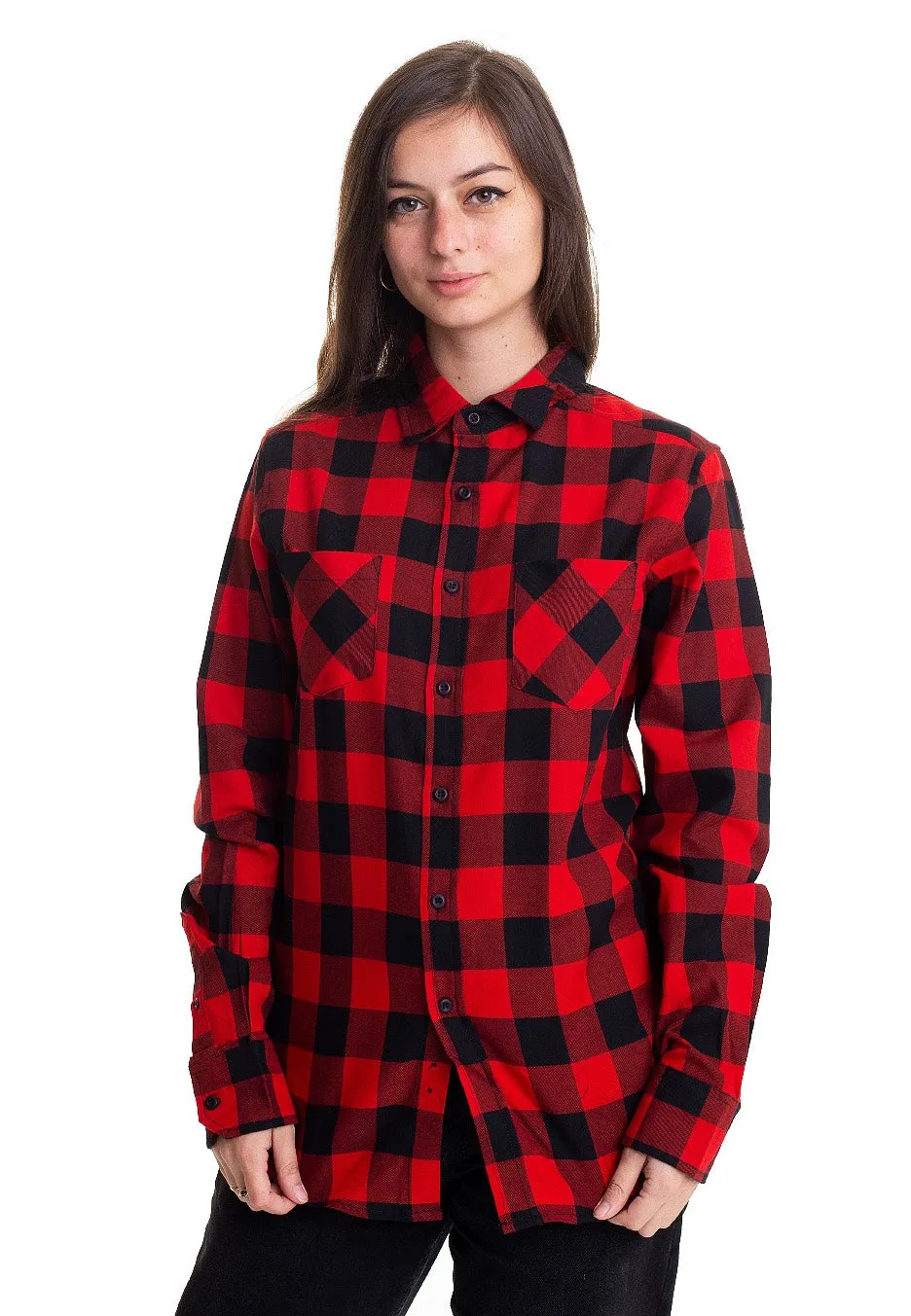 Impericon - Checked Flanell Black/Red - Shirt