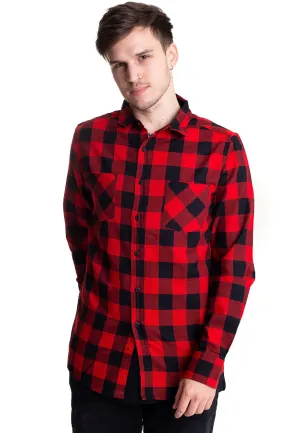 Impericon - Checked Flanell Black/Red - Shirt