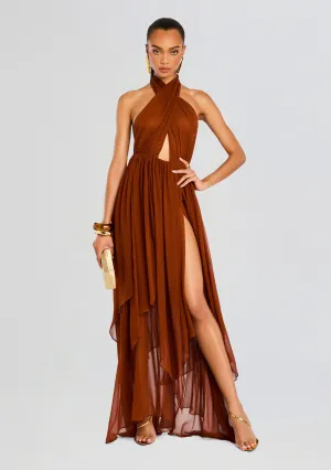 Ina Silk Chiffon Dress