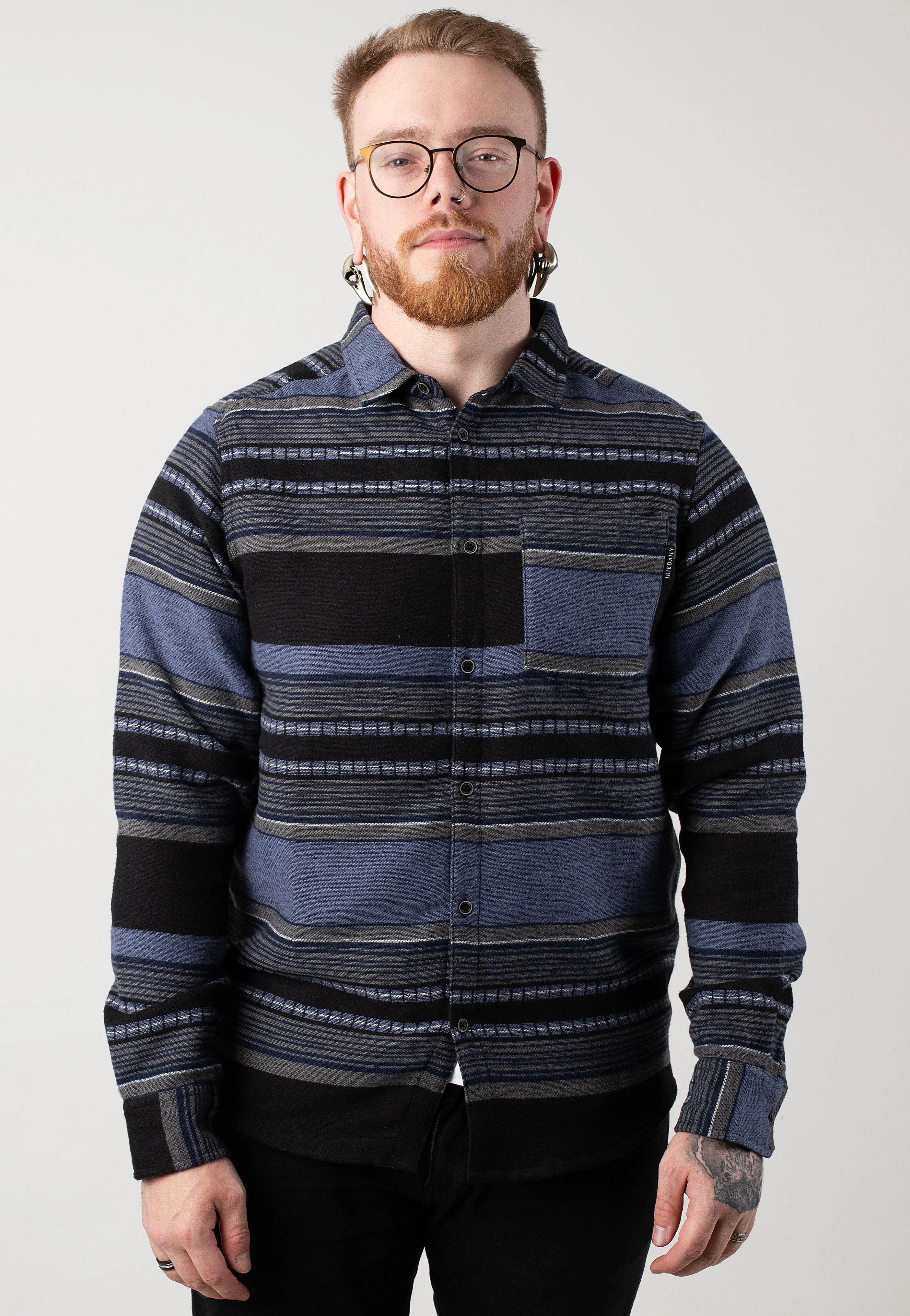 Iriedaily - Santania Navy Grey - Shirt