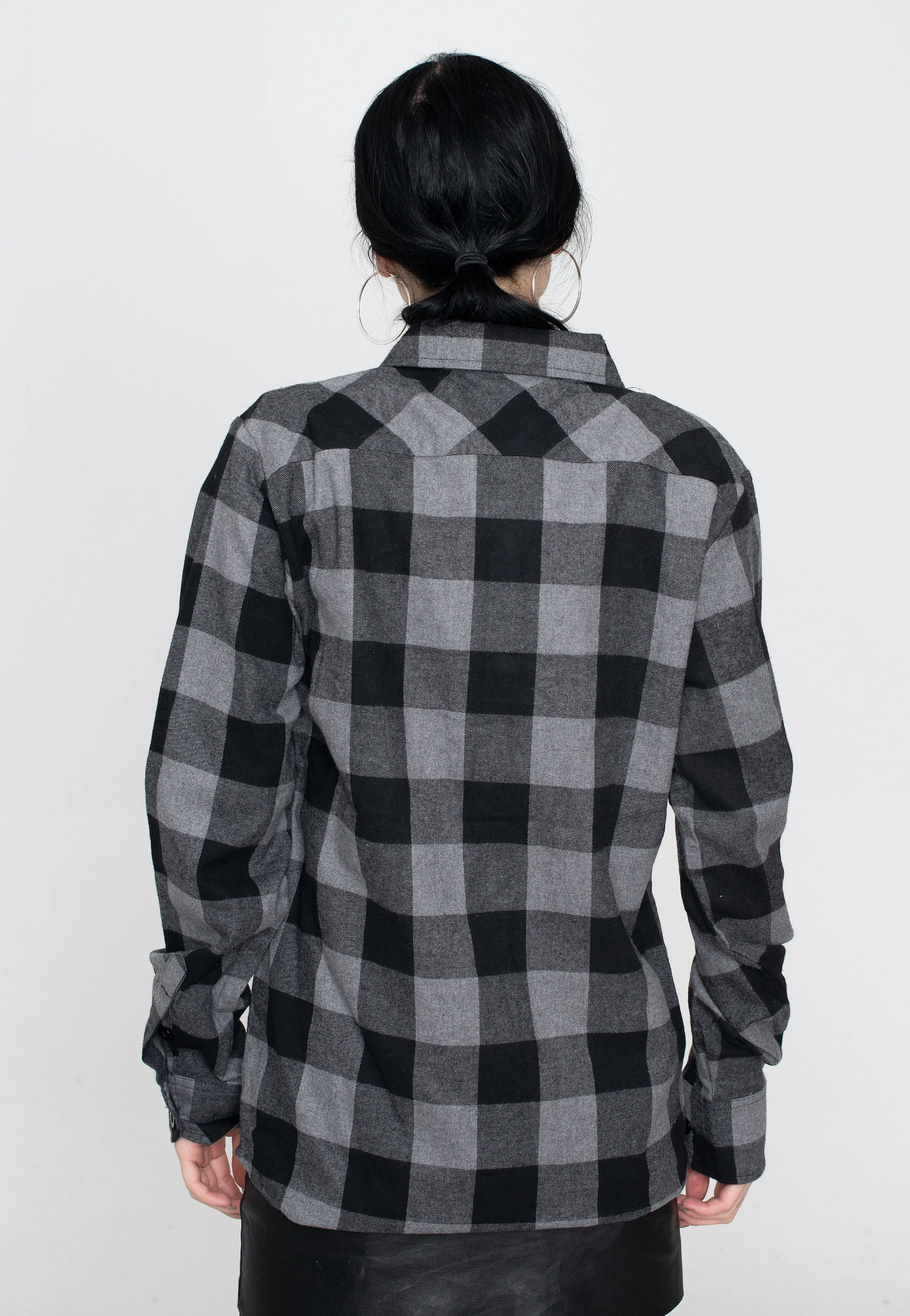 Ironnail - Hooft Black/Charcoal Flanell - Shirt