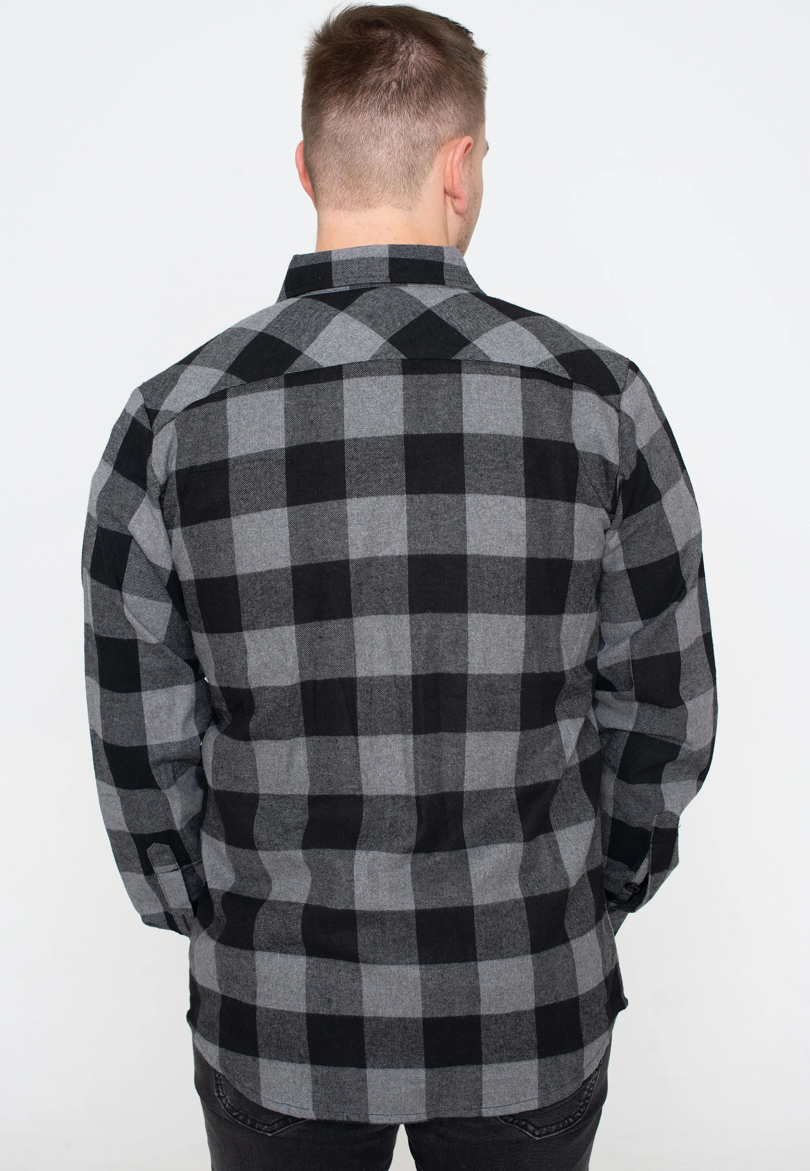 Ironnail - Hooft Black/Charcoal Flanell - Shirt