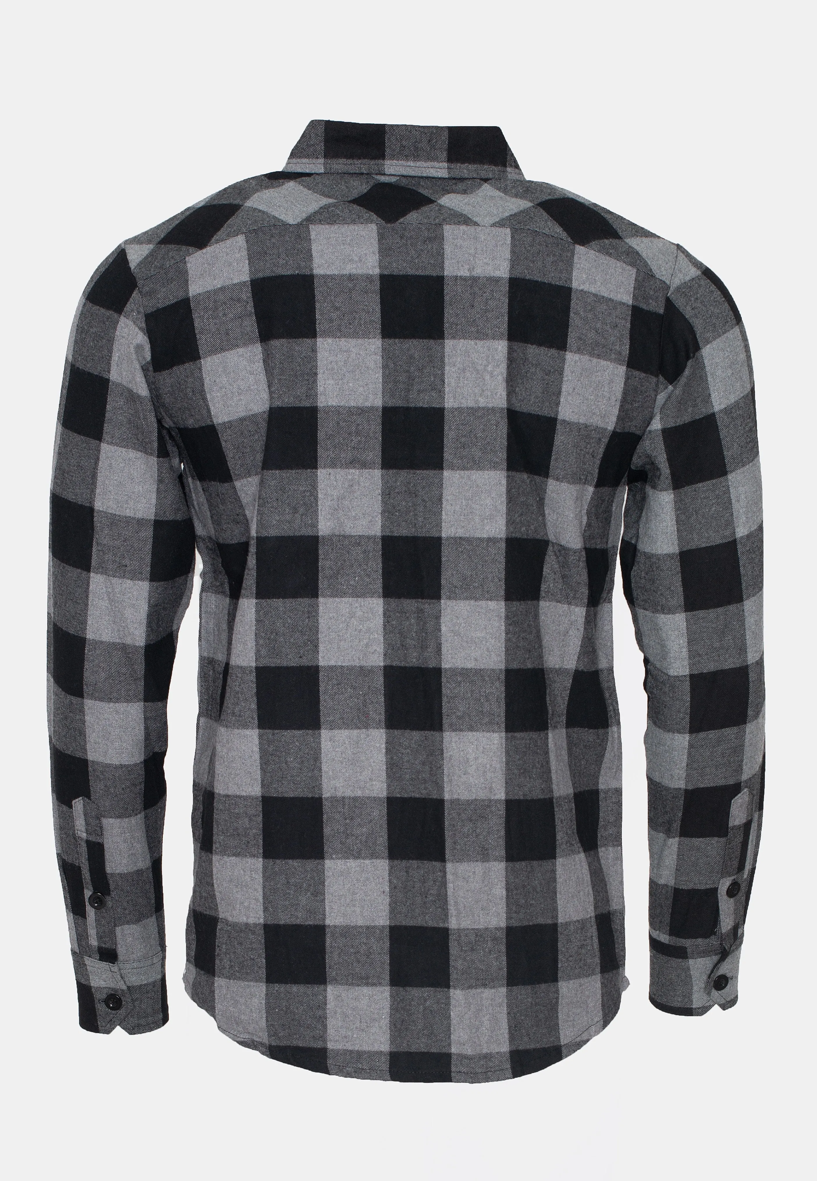 Ironnail - Hooft Black/Charcoal Flanell - Shirt