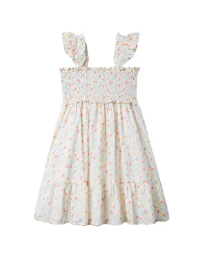 Janie and Jack Ditsy Smock Dress
