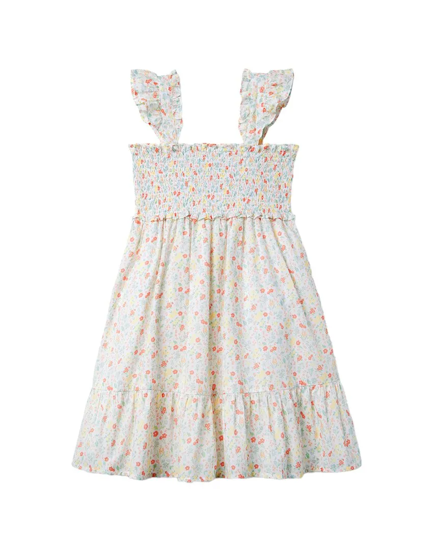 Janie and Jack Ditsy Smock Dress