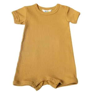 Joha Cotton Mustard Summer Romper