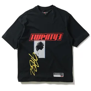 Jordan Flight Essentials Oversized Tee - Black/White