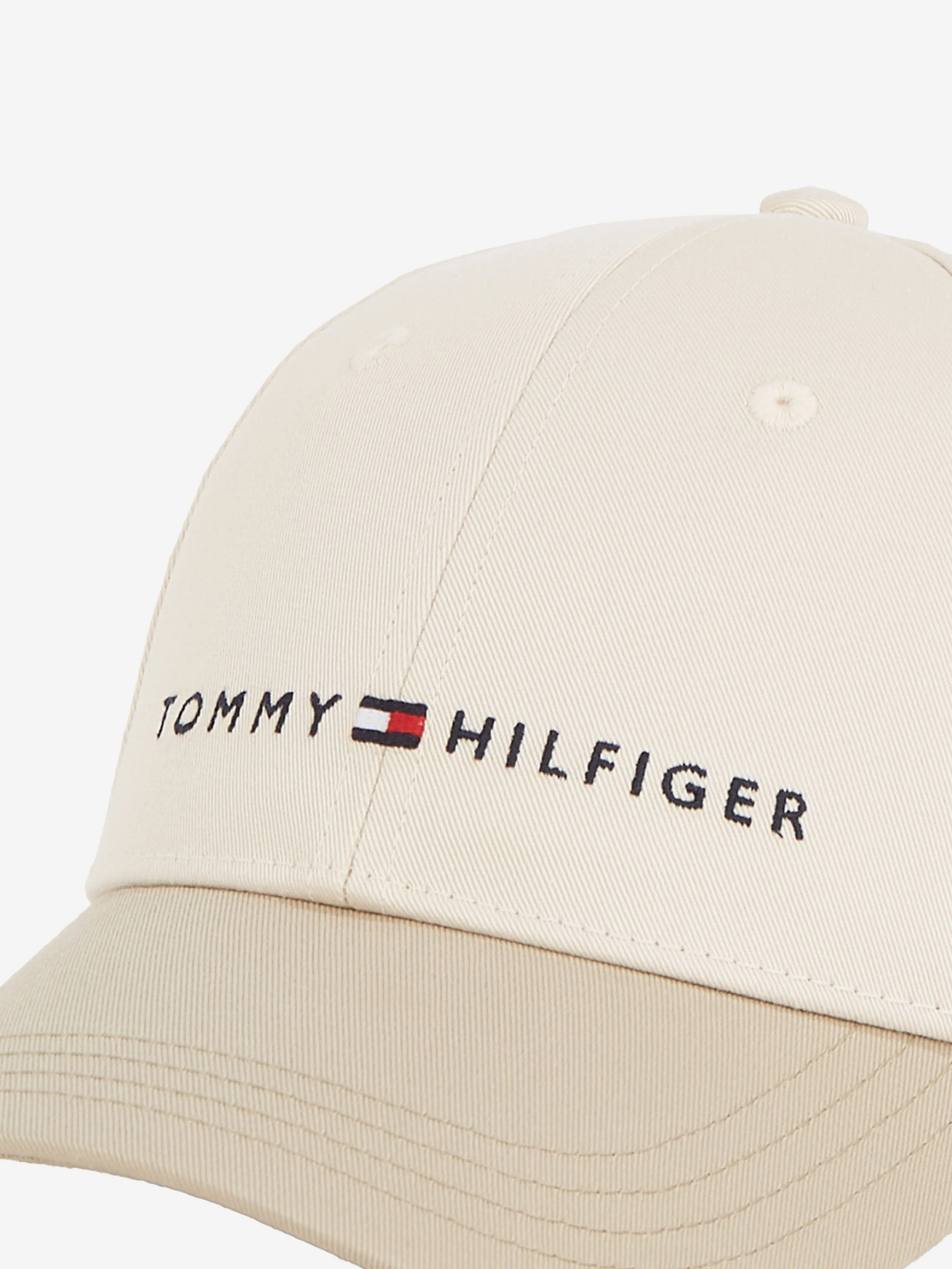 Kids Essential Colourblock Cap in Ivory