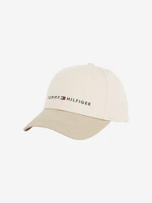 Kids Essential Colourblock Cap in Ivory