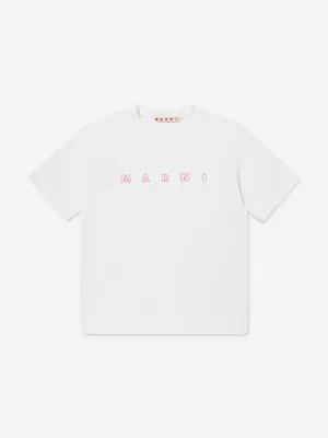 Kids Logo T-Shirt in White