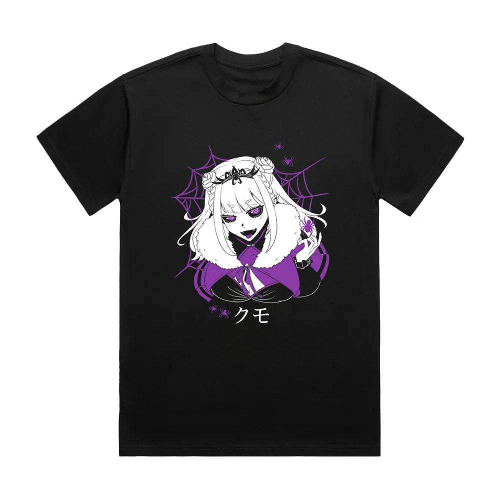 Kumogorogoro Purple Bloom Fangs T-Shirt