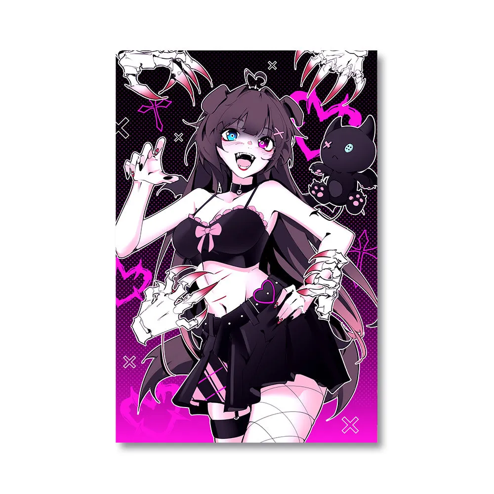 kyundere Eerily Cute Poster