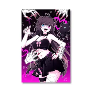 kyundere Eerily Cute Poster