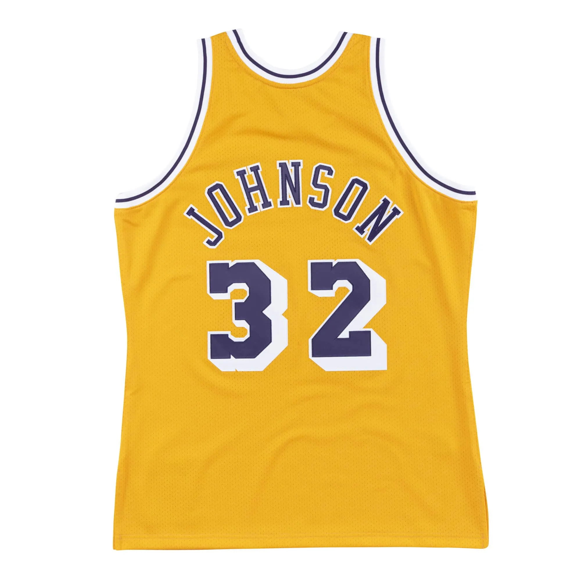 Lakers 84 Johnson Home Jersey