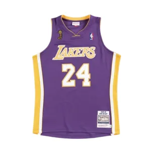 LAKERS NBA AUTHENTIC ROAD FINALS 2008 KOBE 24 JERSEY