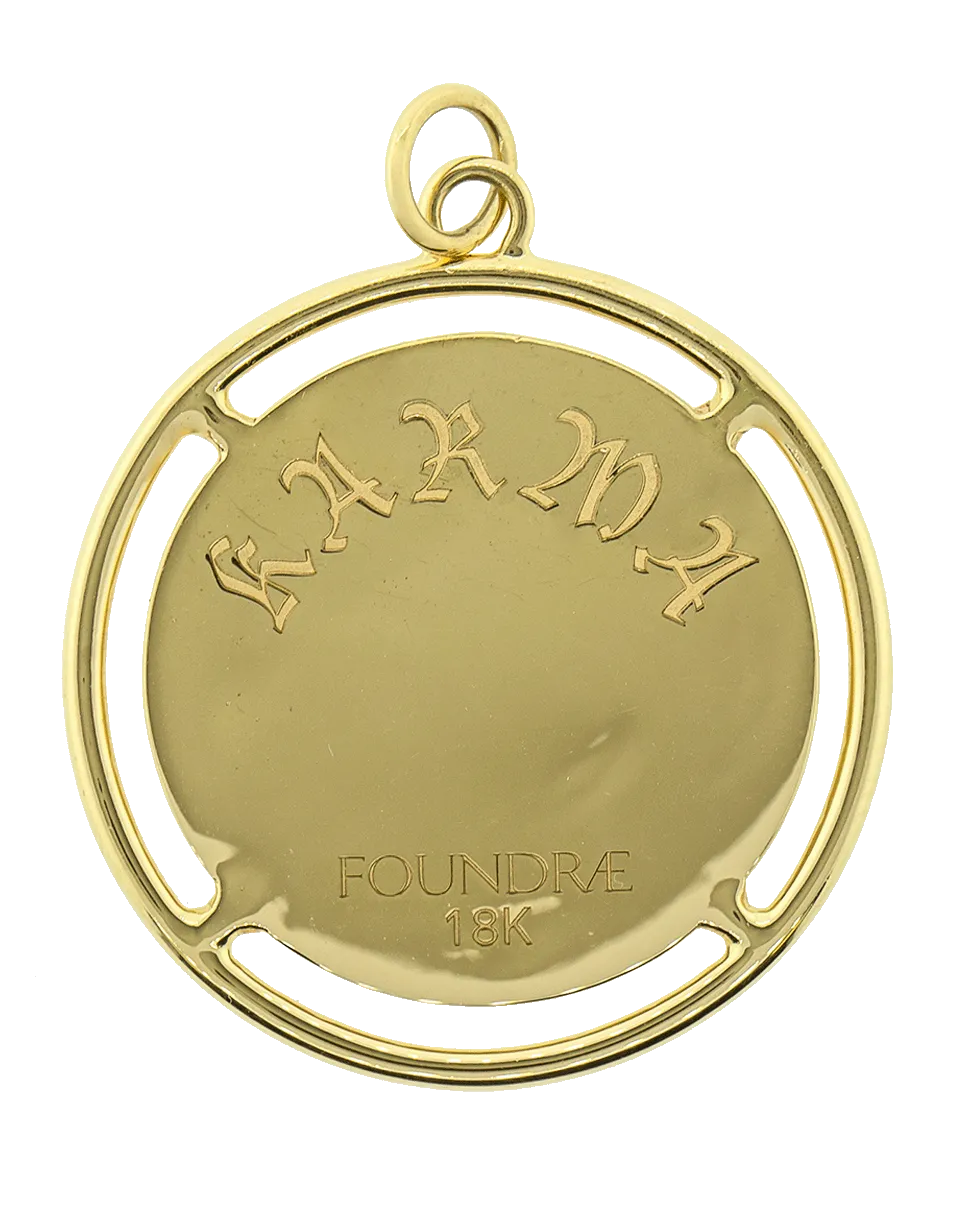 Large Karma Pendant