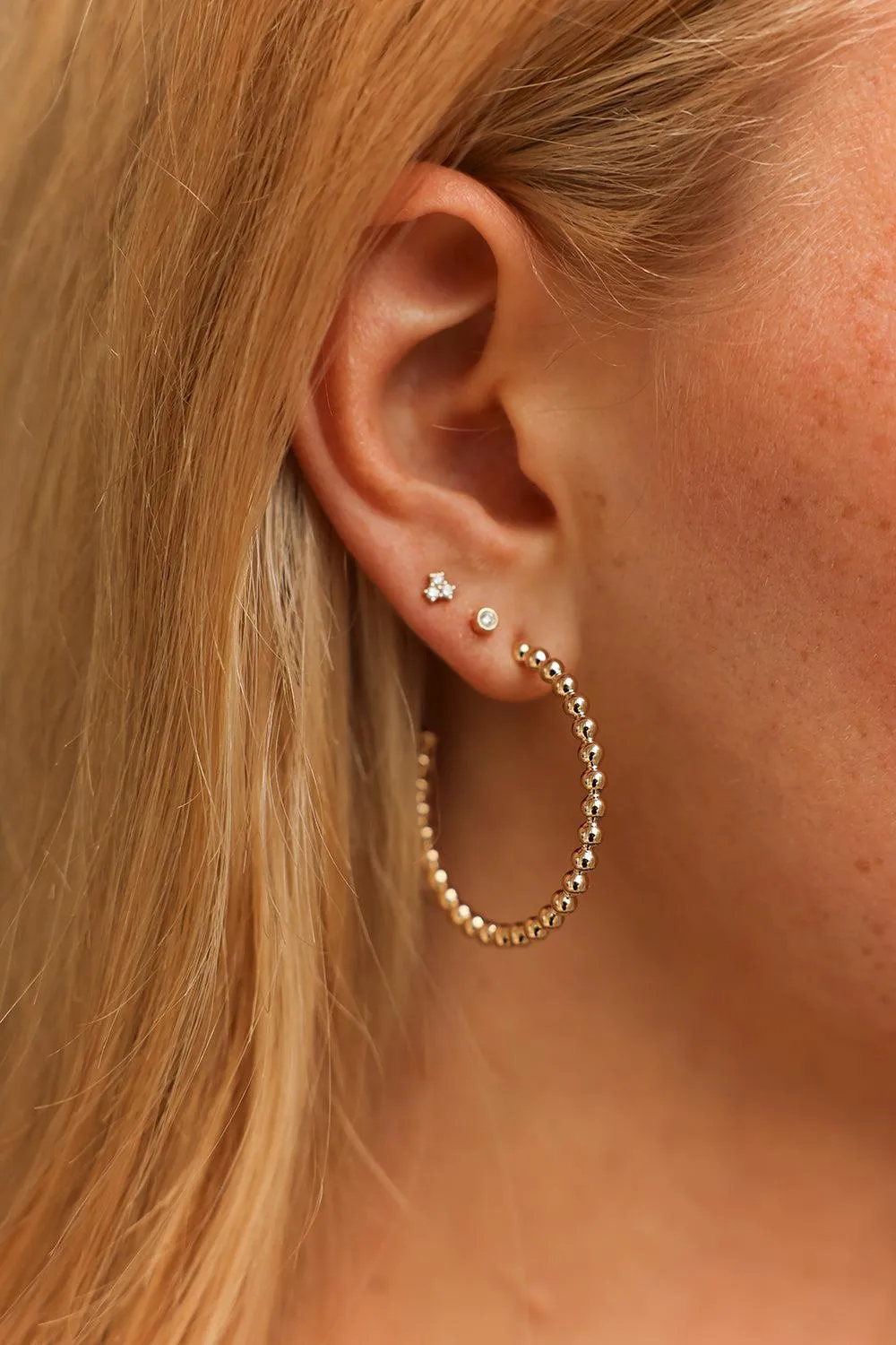 Large Poppy Rae Hoop Earrings