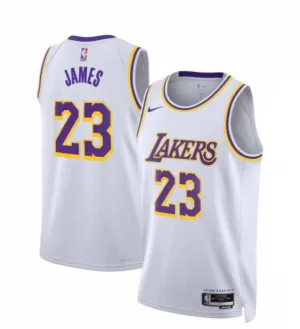 LeBron James LA Lakers Nike Association Edition NBA Jersey-YOUTH