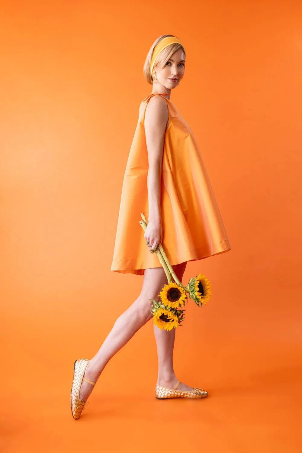 Leonie Flat - Gold