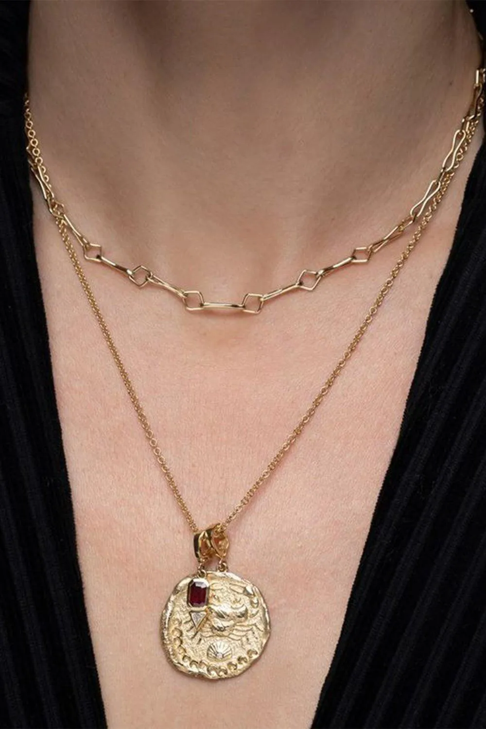 Limited Edition Large Karkinos Coin Charm