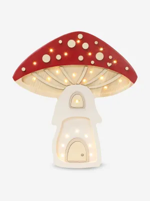 Little Lights Mushroom Lamp in Red (31.5x29x5.5 cm)
