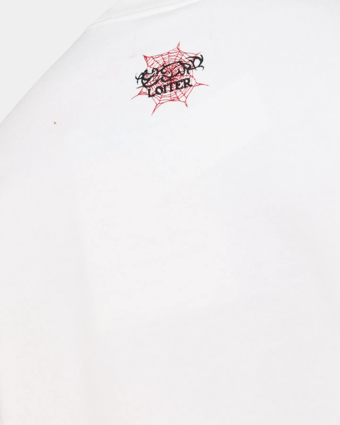 Loiter Patchwork Crewneck Off White