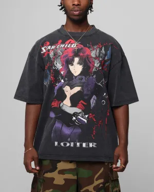 Loiter Valkyrie Vintage T-Shirt Black Wash