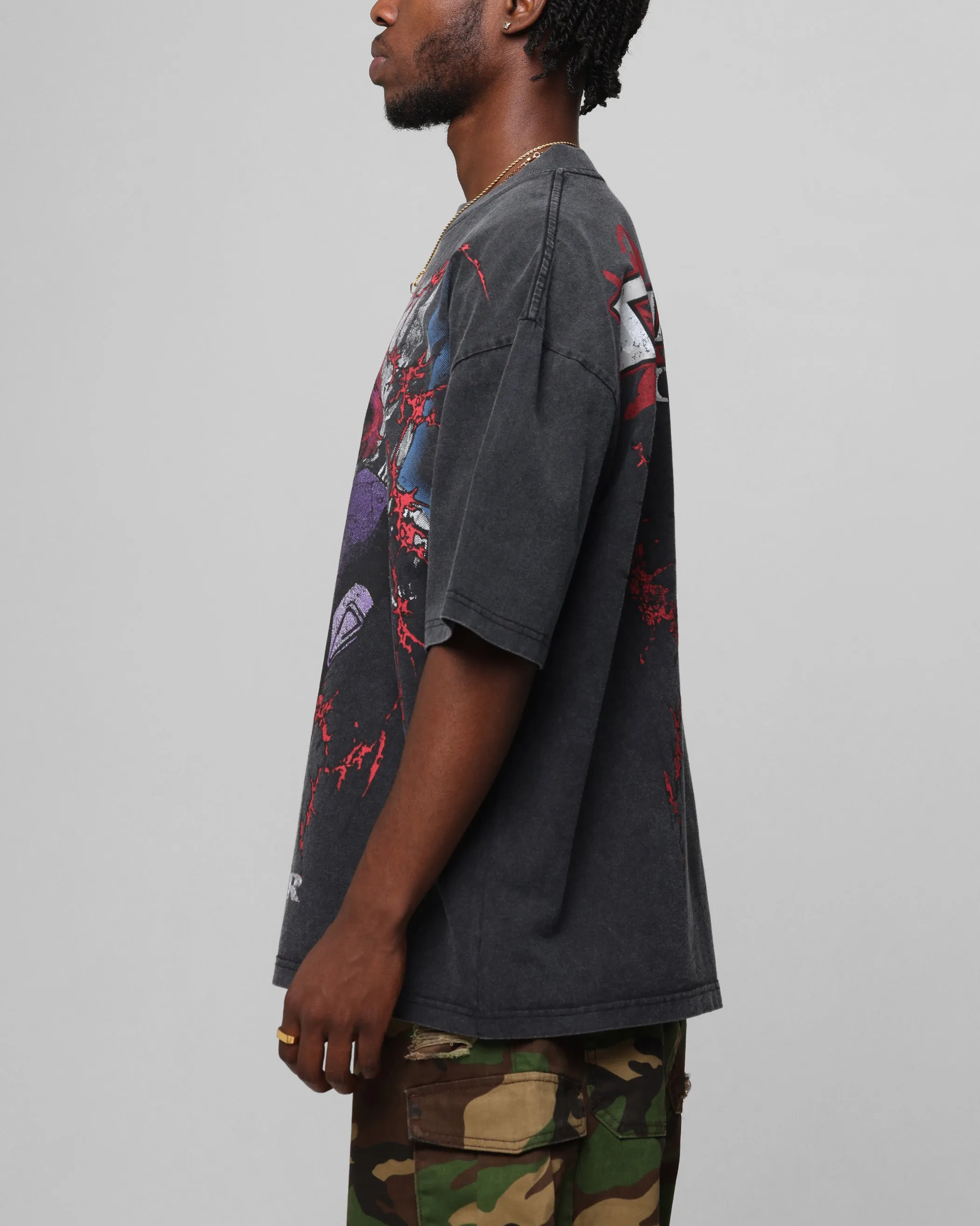Loiter Valkyrie Vintage T-Shirt Black Wash