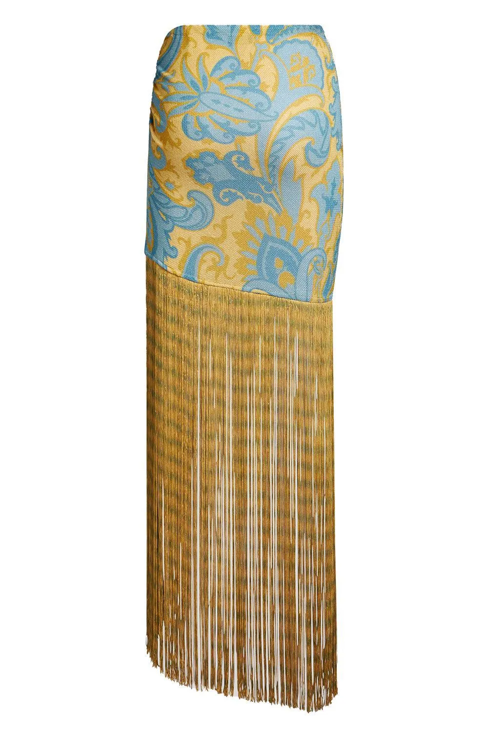 Long Fringe Skirt