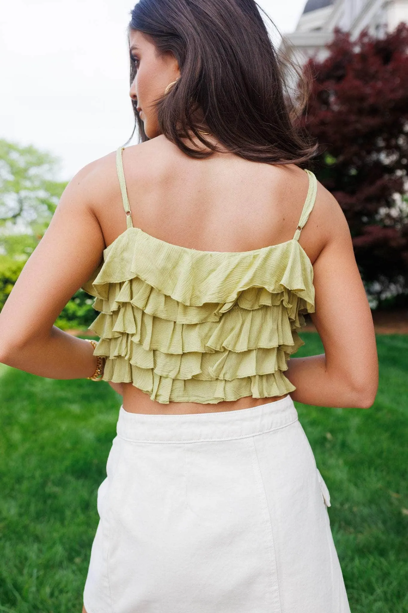 Loveliness Ruffle Tank