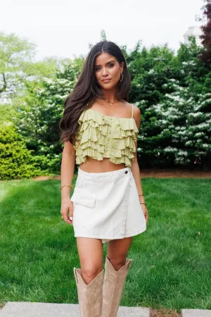 Loveliness Ruffle Tank