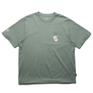 Malbon Golf Pocket Tee - Green