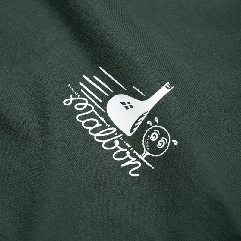Malbon Golf Punch Shot Tee - Green
