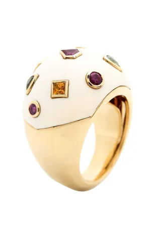 Mammoth Pop Art Ring