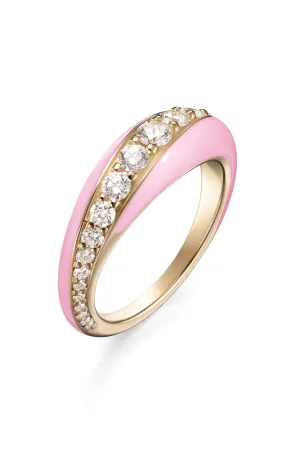 Marissa Pink Remi Ring Small