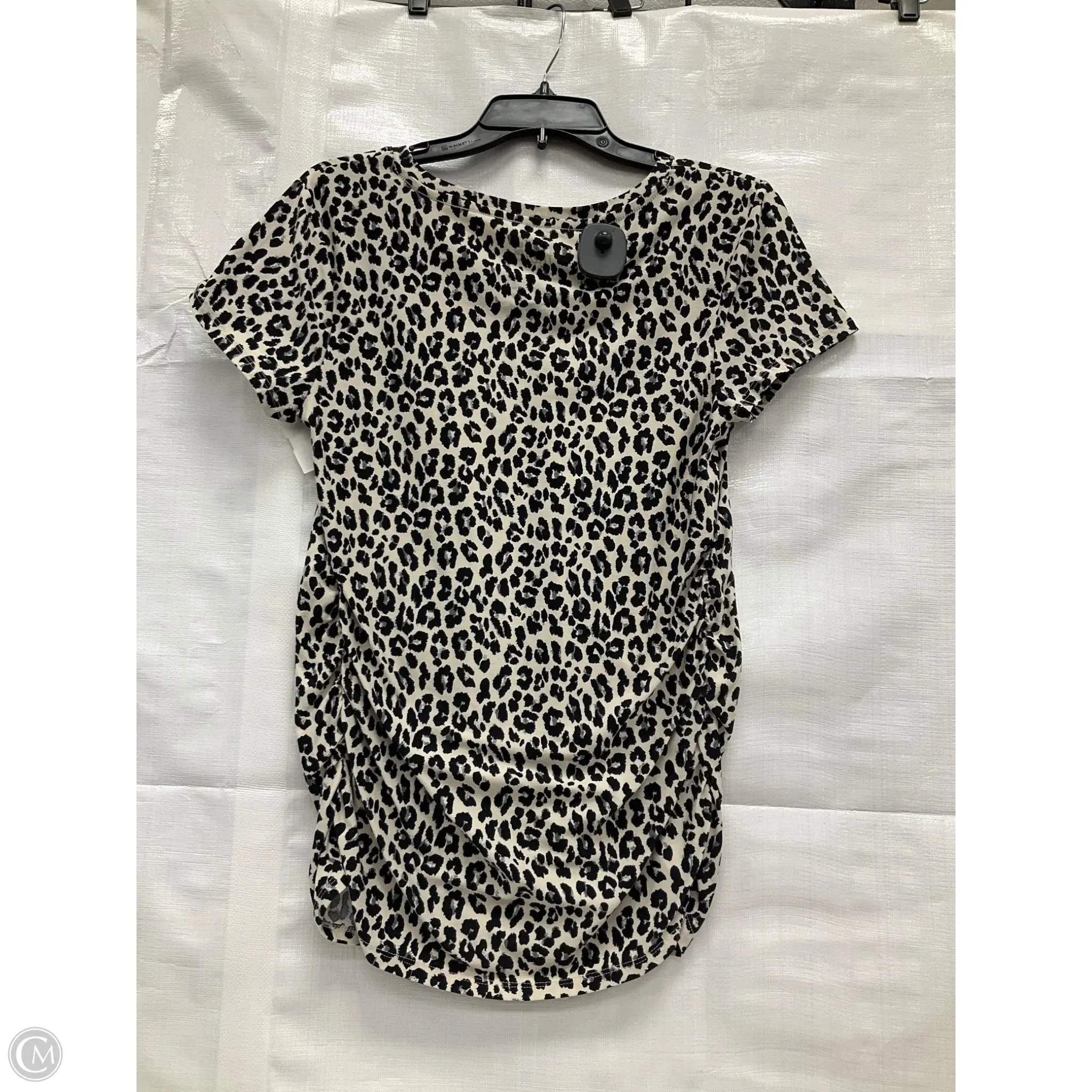 Maternity Top Short Sleeve By Time And Tru, Size: S
