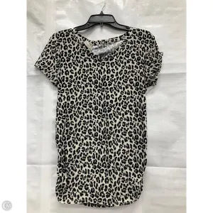 Maternity Top Short Sleeve By Time And Tru, Size: S