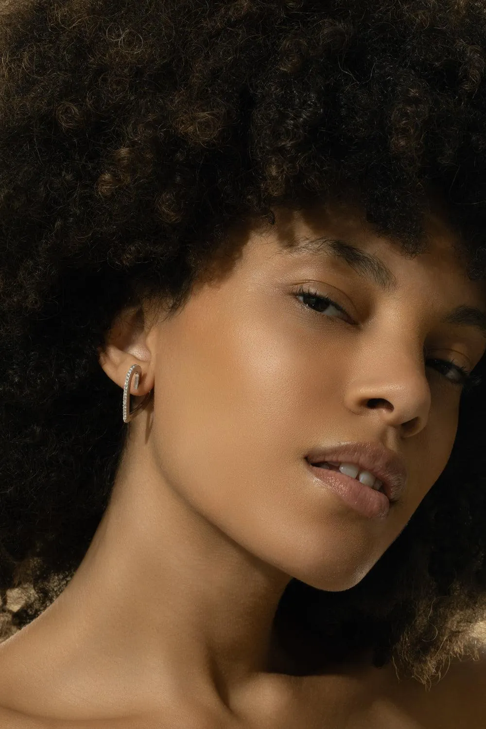 Medium Endless Heart Hoops