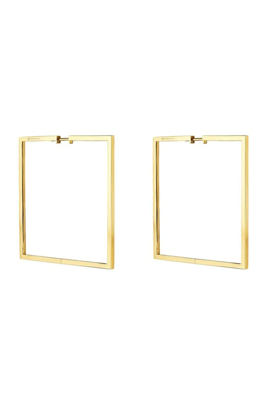 Medium Foundation Square Hoops