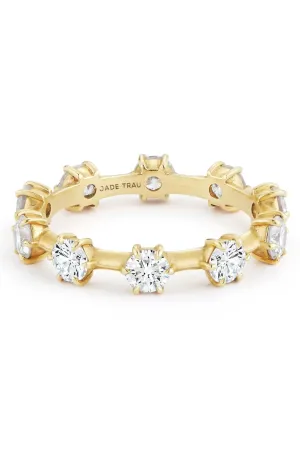 Medium Kismet Diamond Band - Yellow Gold