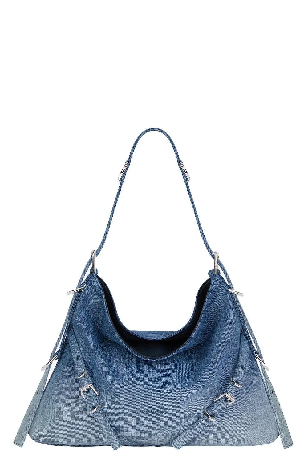 Medium Voyou Bag - Denim