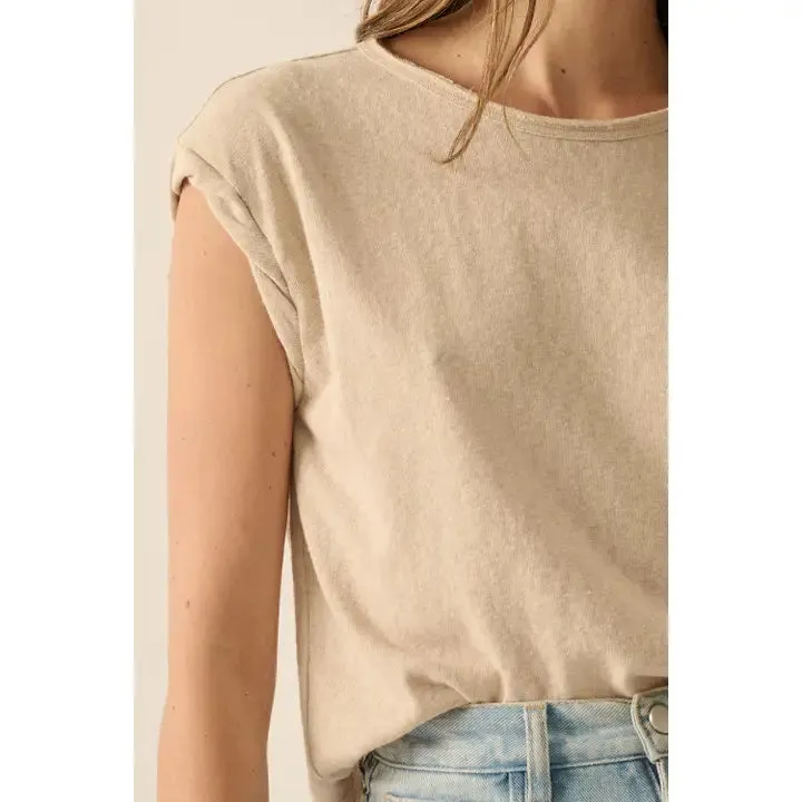 Mineral Wash Knit Tee