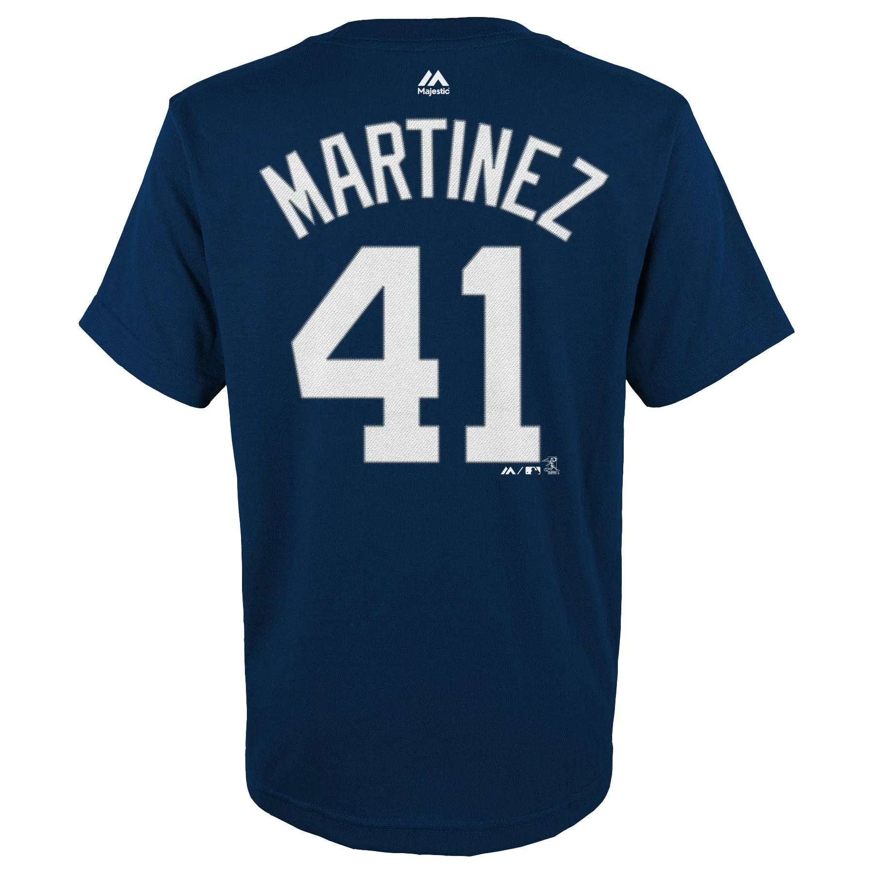 MLB Youth Detroit Tigers Victor Martinez #41 Player Tee Shirt, Navy