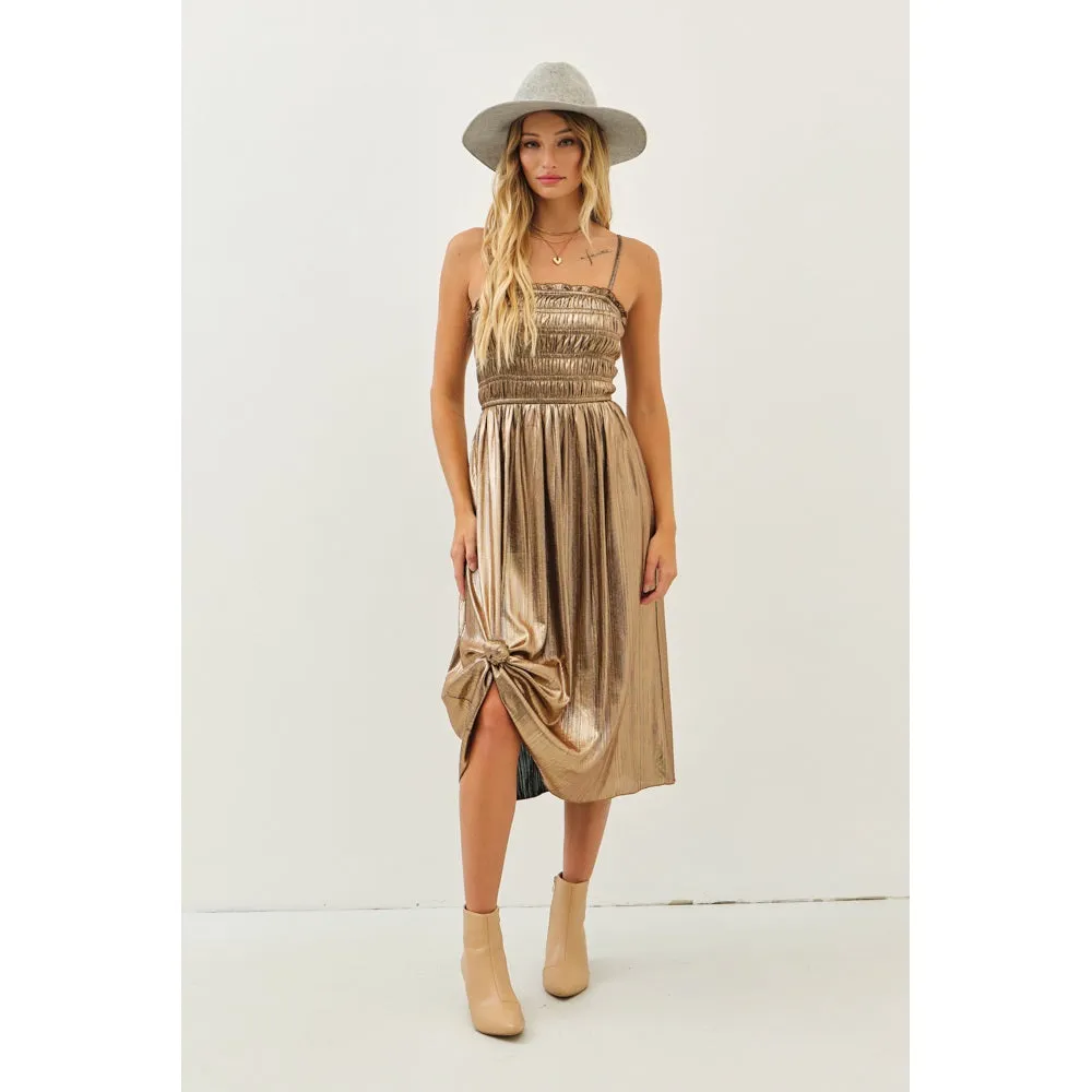My Night Midi Dress - Bronze
