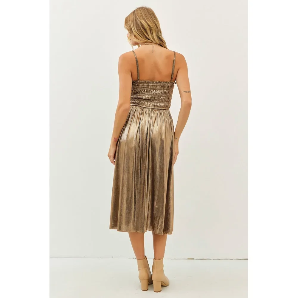 My Night Midi Dress - Bronze